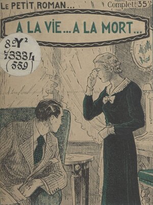 cover image of À la vie... à la mort